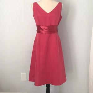 J Crew special occasions vneck/vback dress.